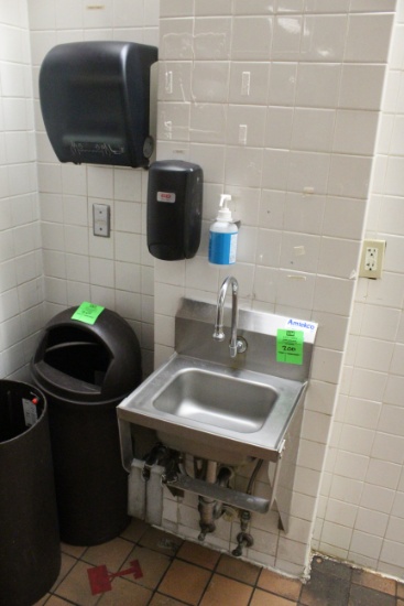 Knee-Operated Hand Sink