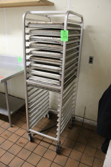 Channel Rack W/ Sheet Pans