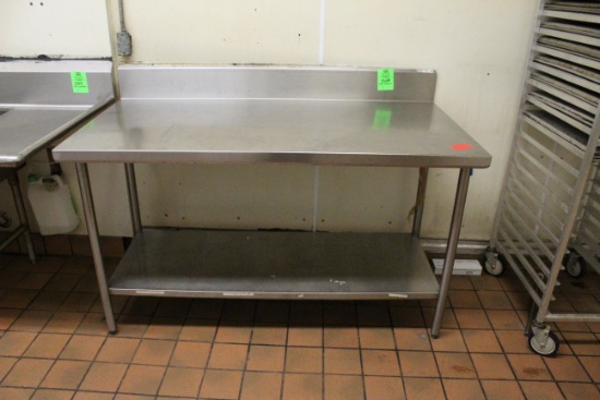 5' Stainless Steel Table