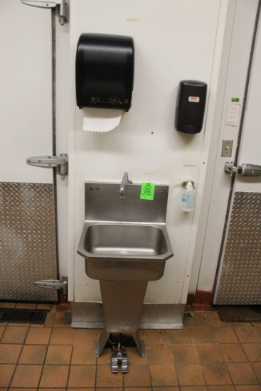 Foot-Operated Hand Sink