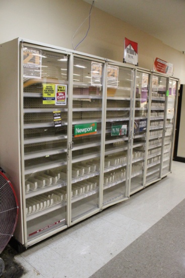 Group Of Tobacco Merchandising Cases
