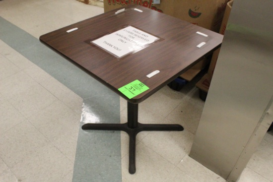 Wood Top Table
