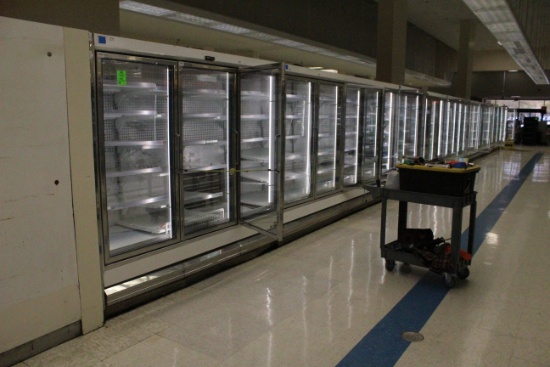28 Door Run Of 1993 Hussmann Low Temp Cases