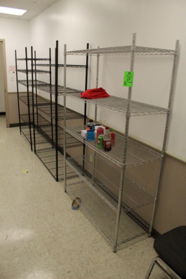 Assorted 4' Metro Racks