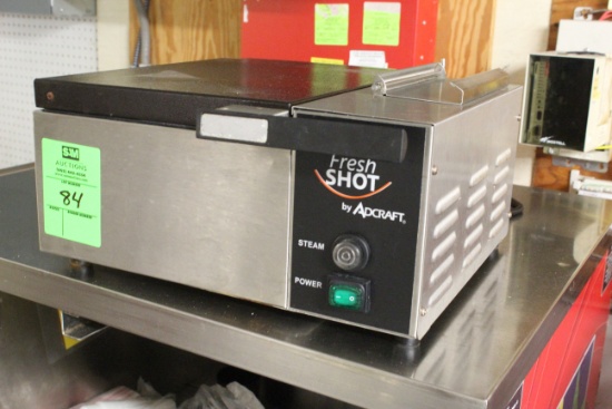Adcraft Fresh Hot Tabletop Steamer
