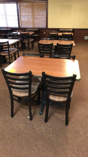3 Tables W/ 12 Chairs