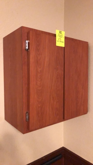 Wall Mounted Wooden Cabinet