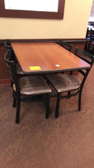 Table W/ 4 Chairs