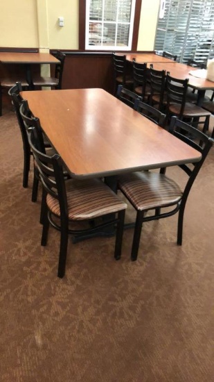 2 Tables W/ 12 Chairs