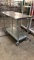 4’ Stainless Steel Table On Casters