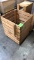 Wooden Merchandising Crate