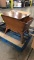 Antique Wooden Side Table W/ Storage