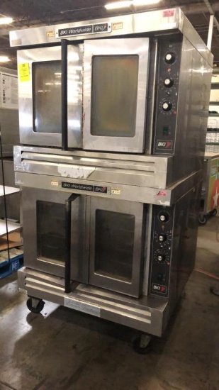 BKI Double Stack Gas Convection Oven