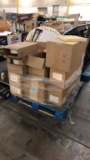 Pallet Of Cosmetics Inserts And Wood Trays