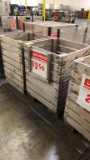 Wooden Merchandising Crates