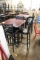 (3) Bar Height Tables And (11) Chairs