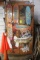 Wooden Storage Unit And Contents