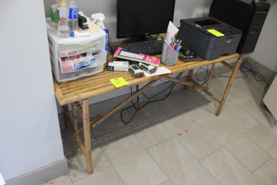 Bamboo Style Desk