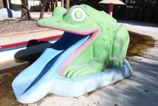 Fiberglass Frog Slde