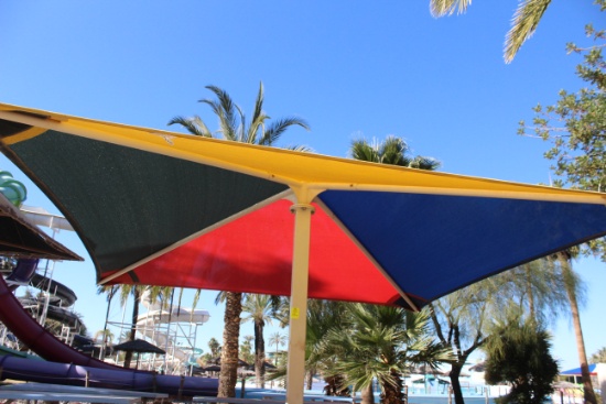 Group Of Canvas Shades