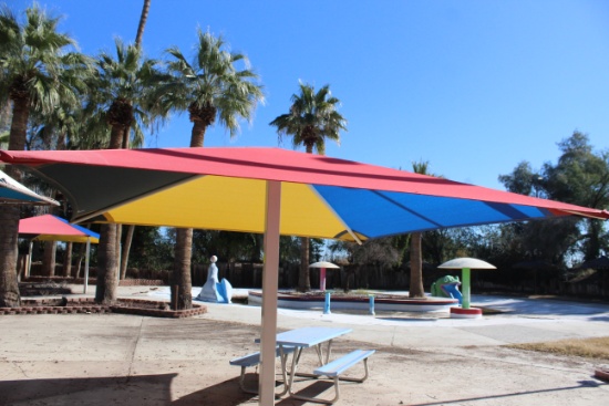Group Of Canvas Shades