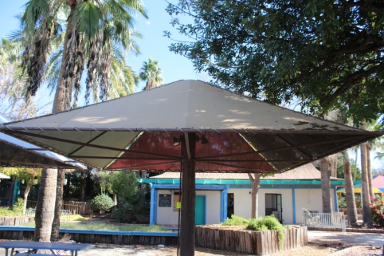 Group Of Canvas Shades