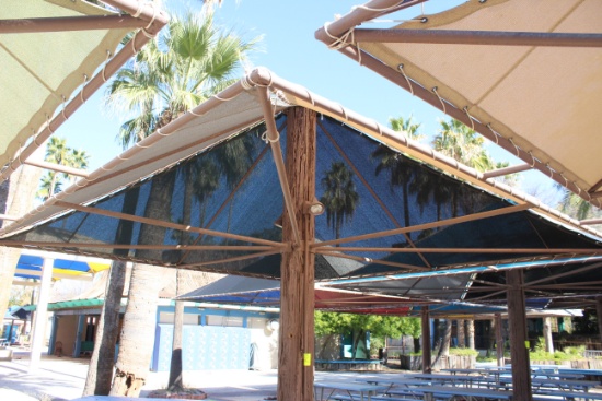 Group Of Canvas Shades