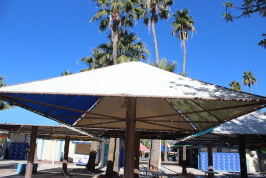 Group Of Canvas Shades