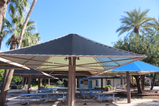 Group Of Canvas Shades