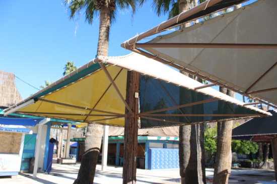 Group Of Canvas Shades