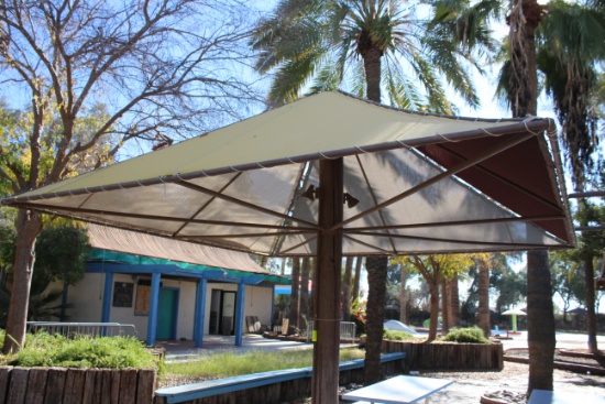 Group Of Canvas Shades