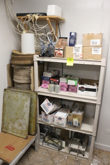 Sterilite Plastic Storage Unit W/ Contents