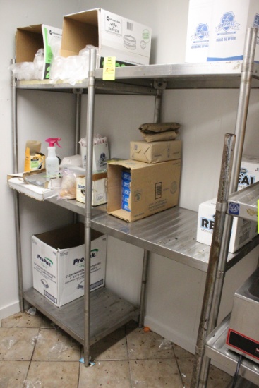 Stainless Rack And Contents