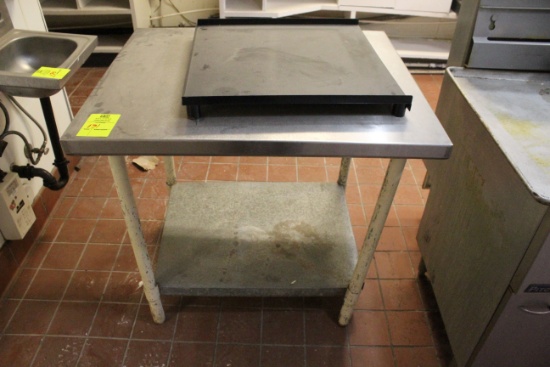 3' Stainless Top Table