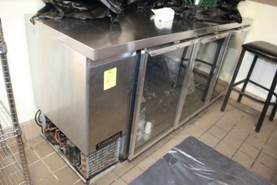 Continental Glass Door Bar Back Refrigerator