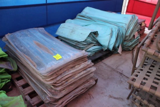 Pallets Of Pool Rafts
