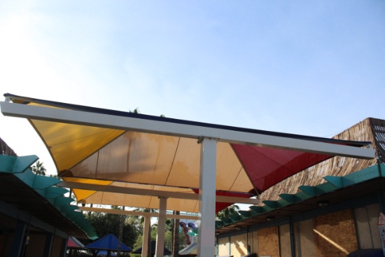 Group Of Canvas Shades