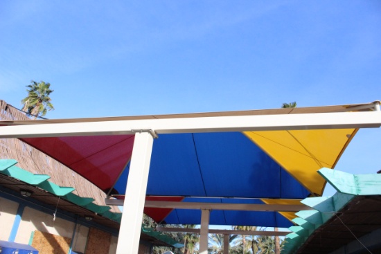 Group Of Canvas Shades