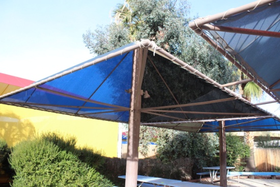 Group Of Canvas Shades