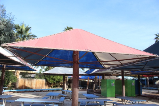 Group Of Canvas Shades