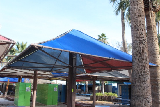 Group Of Canvas Shades