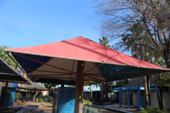 Group Of Canvas Shades