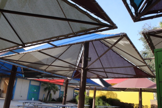Group Of Canvas Shades