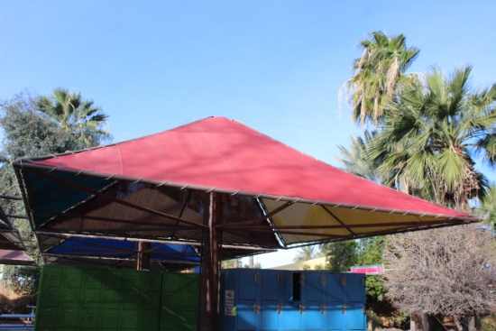 Group Of Canvas Shades