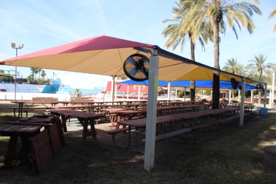 Group Of Canvas Shades