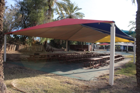 Group Of Canvas Shades