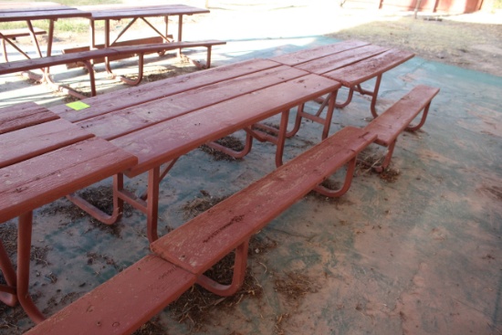 72" x 60" x 27" Wooden Picnic Table