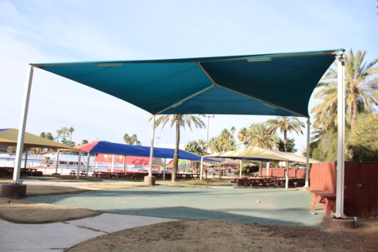 Group Of Canvas Shades