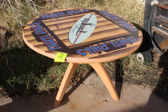 Damaged Tahiti Phil's 46" Plastic Table