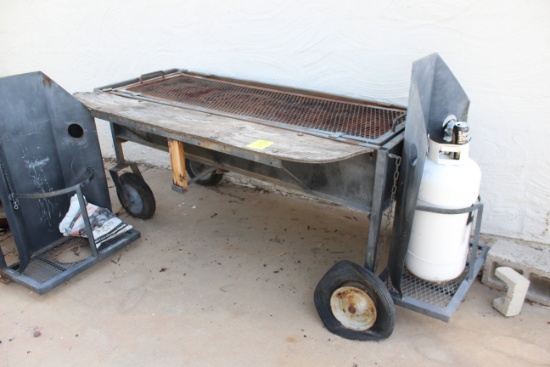 6' Portable Propane Charbroiler